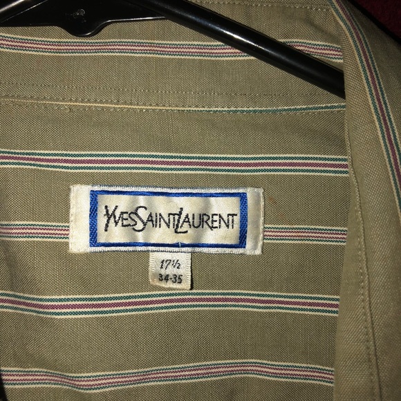 Yves Saint Laurent Men’s Button Down Shirt - Picture 3 of 6